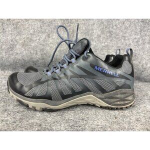 Merrell Shoes Womens Size 7 Gray Black Trail Running Hiking Athletic QForm 2